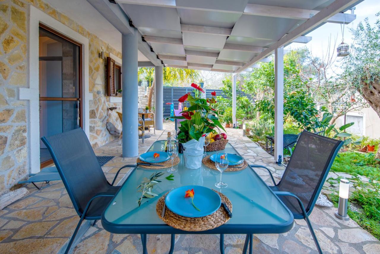 Villa Hara Luxury House Gaios Exterior foto