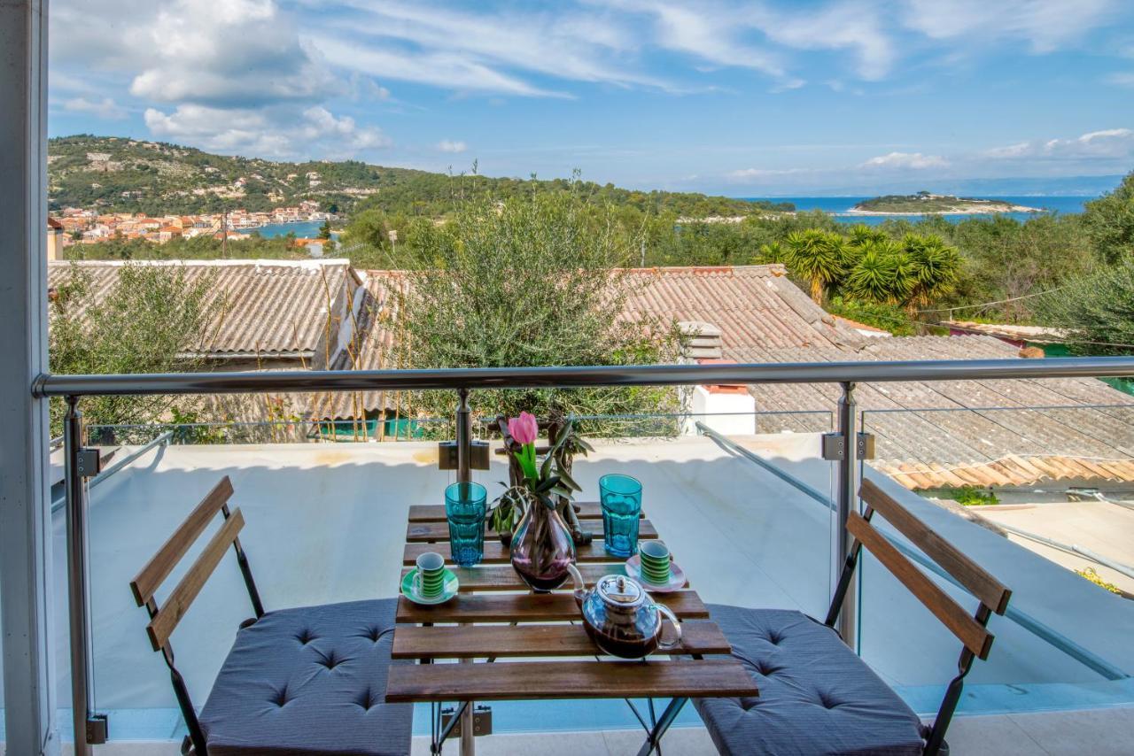 Villa Hara Luxury House Gaios Exterior foto